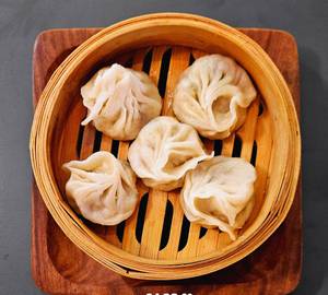 Veg steamed [5 piece] momos