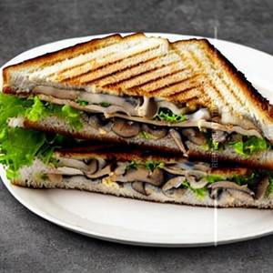 Mushroom sandwich