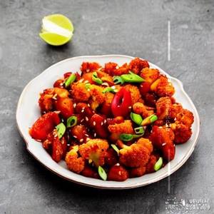 Honey chili cauliflower
