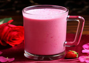 Creamy Rose Milk