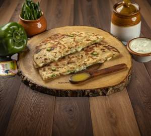 Aloo corn cheese paratha