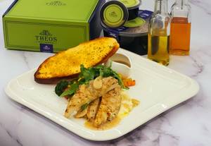 Grilled Chicken Garlic Pepper Veloute