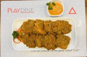Crunchy Chicken Fry With Cocktail Souce