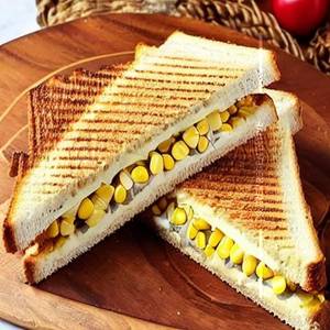 Corn cheese sandwich