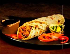 Chicken Mughlai Roll