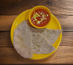 Chappathi 3 Pcs+ Paneer Butter Masala