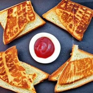 Aloo toast