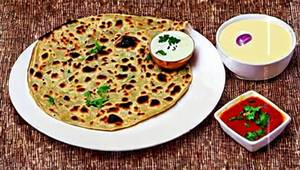 Stuffed aloo paratha
