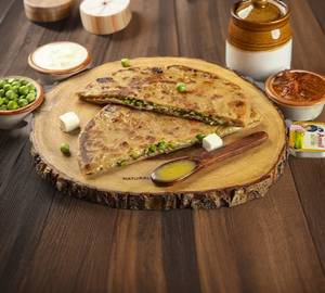 Paneer cheese paratha