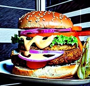 Tandoori Cheese Burger