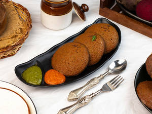 Beetroot Idli [3 Pcs]