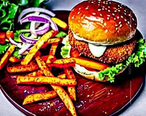 Tandoori Fish Burger