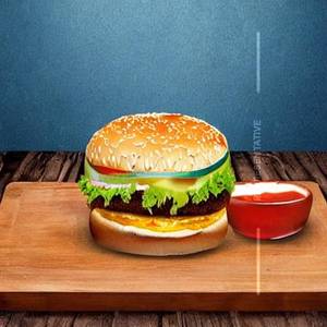 Veg King Cheese Burger