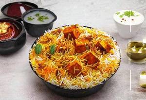 Paneer biryani