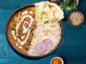 Dal Makhani Rice Bowl