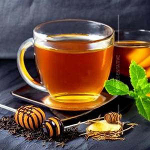 Honey black tea