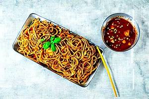 Chili garlic noodles