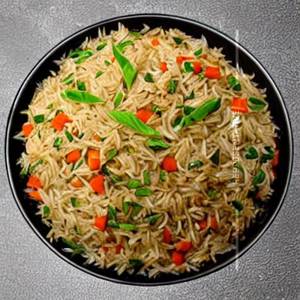 Schezwan Mushroom Fried Rice