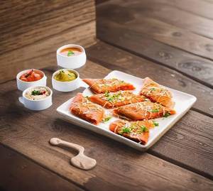 Sweet corn mushroom masala dosa