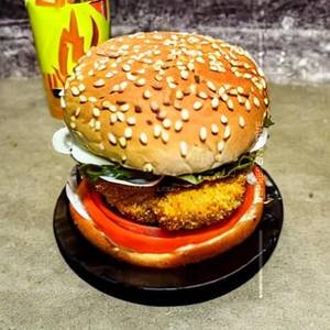 The aloo tikki burger