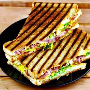 Omelette Grilled Sandwich