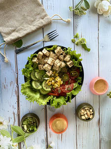 Cloud 9 Paneer Salad