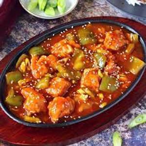 Boneless Chilli Chicken (8 Pcs)