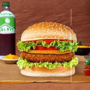 Blockbuster Veg Maxican Burger