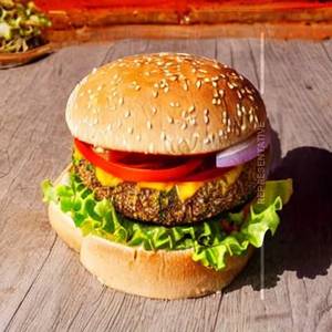 Blockbuster veg Italian Burger
