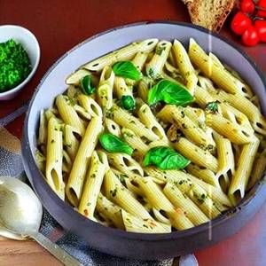 Chicken Pasta In Pesto Sauce