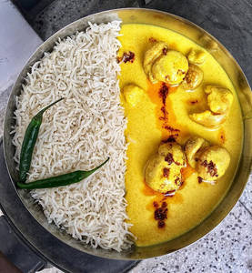 Kadhi Chawal Bowl