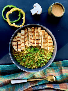Brown Rice Paneer Bowl