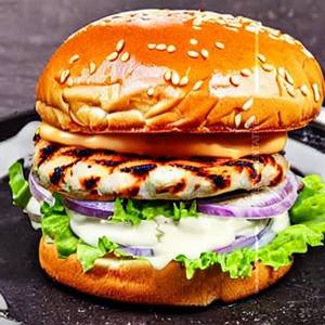 Grilled Chicken Burger