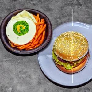 Veg Noodles Burger