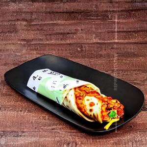 Double egg double chicken roll