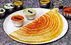 Rava onion dosa