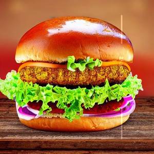 Jumbo tikki burger [double]