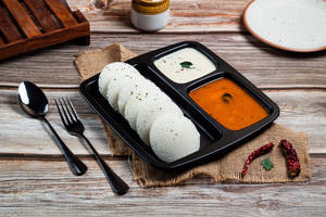 Idli Chutney Sambar [6 pcs]