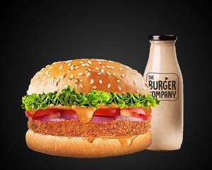 Veg Punjabi Gabru Burger Cold Coffee Combo