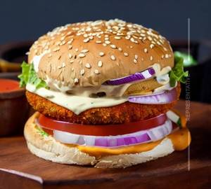 Aloo tikka burger