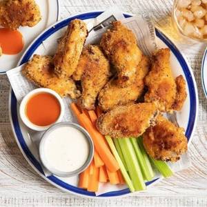 Crumb Fried Chicken Wings