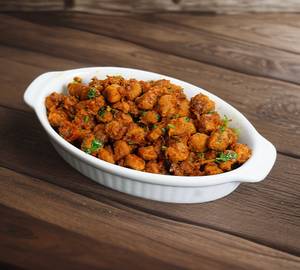 Soya Chunks Pepper Fry