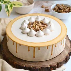 Coffee Walnut Cream Cake