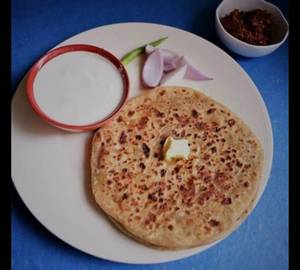 Pyaz masala paratha