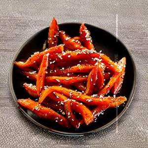 Honey chilli potato