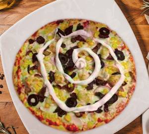 Cheese And  Black Olives Pizza [Small]