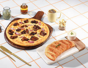 Grillhouse Chicken Pizza [7" Regular] + Garlic ...