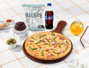 Farm Feast Pizza [7" Regular] + Chocolava + Nac...