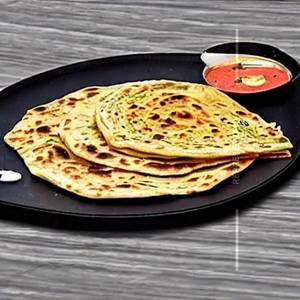Kurkura cheeni parantha