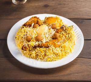 Chicken special biryani [2 pieces] with Egg